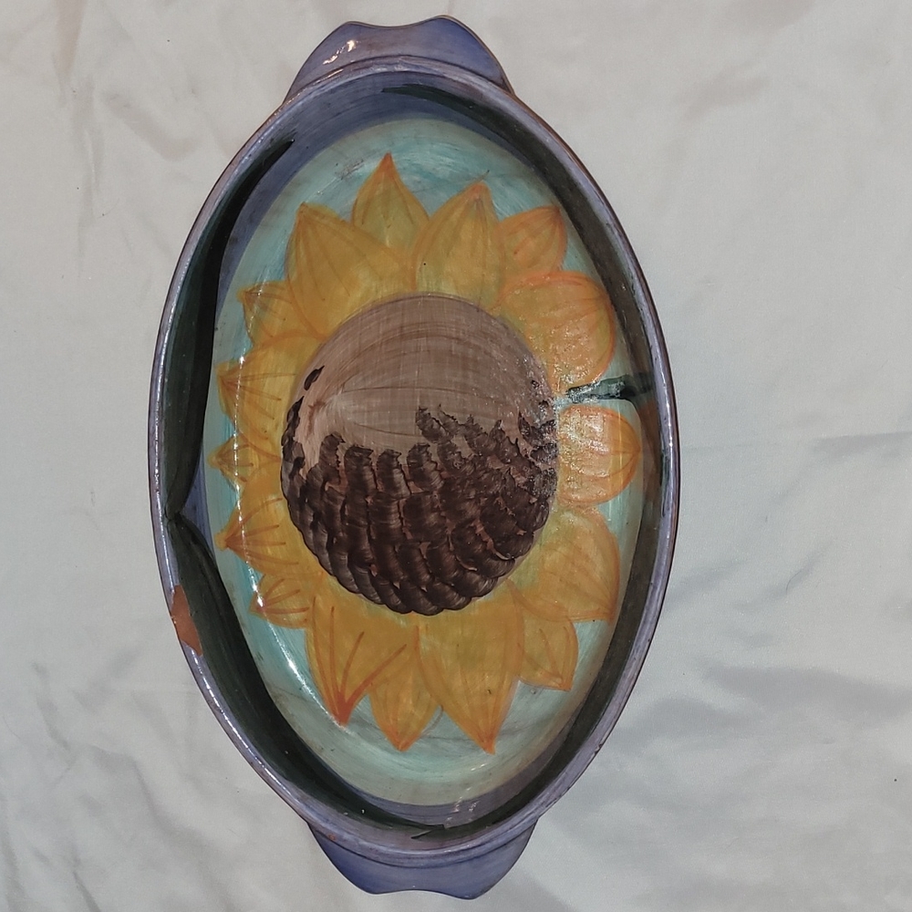 Vintage Terra Cotta 🌻 plate. Made in Italy 🇮🇹